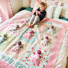 Load image into Gallery viewer, Baby Dolls Kid's Quilt Pattern "Good Night Baby" (Baby Dolls Quilt for Little Girls)