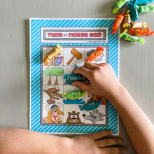 Load image into Gallery viewer, PRINTABLE Superhero Birthday Party-in-a-Book™ "Thor" (Superhero Birthday Party Treasure Hunt Activity Book for Kids)