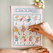 Load image into Gallery viewer, PRINTABLE Ballerina Birthday Party-in-a-Book™ "Ballerina" (Ballerina Birthday Treasure Hunt Activity Book for Kids)