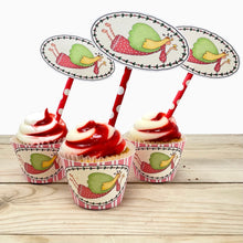Load image into Gallery viewer, "Angel" Printable Cupcake Liner and Label