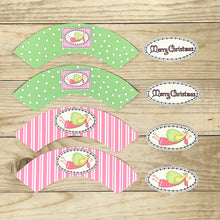 Load image into Gallery viewer, "Angel" Printable Cupcake Liner and Label
