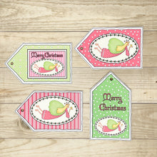 Load image into Gallery viewer, PRINTABLE Christmas Gift Tags "Christmas Angel" (Printable Christmas Tags and Gift Idea)