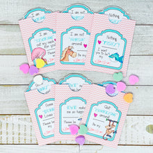 Load image into Gallery viewer, PRINTABLE Valentine's Treat Holder "Animal Puns" (Printable Valentine's Candy Pocket for Kids!)