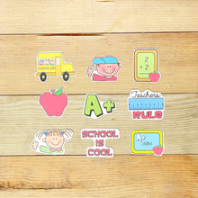 Load image into Gallery viewer, "Back to School" Printable Cupcake Liner and Label