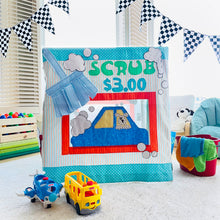 Load image into Gallery viewer, Playhouse Pattern "Car Wash" (Car Wash Playhouse for Little Kids! *Pattern for Card Table Playhouse*)