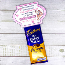 Load image into Gallery viewer, "I Love Chocolate" Printable Valentine's Tag