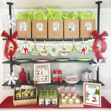 Load image into Gallery viewer, PRINTABLE Christmas Party-in-a-Book™ "The Christmas That Almost Twasn't" (Christmas Treasure Hunt Activity Book for Kids)