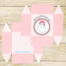 Load image into Gallery viewer, PRINTABLE Christmas Treat Holder & Cinnamon Roll Recipe "Christmas Breakfast" (Printable Christmas Cinnamon Roll Box and Gift Idea)