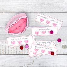 Load image into Gallery viewer, PRINTABLE Valentine's Activity "Fourteen Kisses" (Printable Valentine's Gift Idea for Kids!)