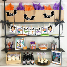 Load image into Gallery viewer, Halloween Party-in-a-Book™ "Come in for a Bite" (Halloween Treasure Hunt Activity Book for Kids)