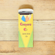 Load image into Gallery viewer, "Crayon Box" Printable Candy Bar Pocket