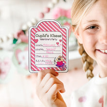 Load image into Gallery viewer, PRINTABLE Valentine's Party-in-a-Book™ "Cupid's Kisses" (Valentine's Treasure Hunt Activity Book for Kids)