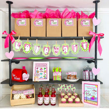 Load image into Gallery viewer, PRINTABLE Valentine's Party-in-a-Book™ "Cupid's Kisses" (Valentine's Treasure Hunt Activity Book for Kids)