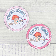 Load image into Gallery viewer, PRINTABLE Valentine's Tag "Cupid's Kisses" (Printable Valentine for Kids!)