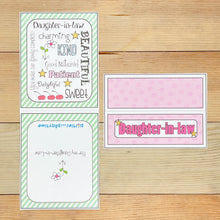 Load image into Gallery viewer, PRINTABLE Mother's Day Treat Holder "Daughter-in-Law" (Printable Mother's Day Treat Tag for Daughters!)