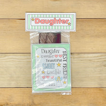Load image into Gallery viewer, PRINTABLE Mother's Day Treat Holder "Daughter" (Printable Mother's Day Treat Tag for Daughters!)