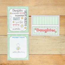 Load image into Gallery viewer, PRINTABLE Mother's Day Treat Holder "Daughter" (Printable Mother's Day Treat Tag for Daughters!)