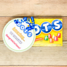 Load image into Gallery viewer, "'Dots' Amazing, You Graduated!” Printable Tag