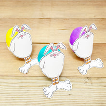 Load image into Gallery viewer, "Fat Bunny" Printable Easter Egg Decoration