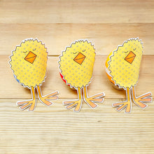 Load image into Gallery viewer, "Fluffy Chick" Printable Easter Egg Decoration