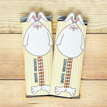 Load image into Gallery viewer, "Fat Bunny" Printable Easter Candy Bar Wrapper