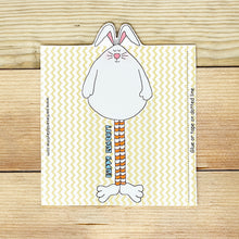 Load image into Gallery viewer, "Fat Bunny" Printable Easter Candy Bar Wrapper