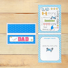 Load image into Gallery viewer, "Dad" Printable Father's Day Candy Pocket
