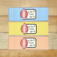 Load image into Gallery viewer, "Football" Printable Bottle Label