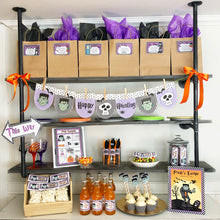 Load image into Gallery viewer, Halloween Party-in-a-Book™ "Frank's Escape" (Halloween Treasure Hunt Activity Book for Kids)