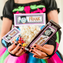 Load image into Gallery viewer, PRINTABLE Halloween Party-in-a-Book™ "Frank's Escape" (Halloween Treasure Hunt Activity Book for Kids)