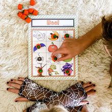 Load image into Gallery viewer, Halloween Party-in-a-Book™ "Ghosts On The Fly" (Halloween Treasure Hunt Activity Book for Kids)