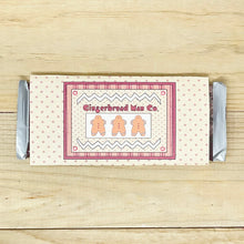 Load image into Gallery viewer, "Gingerbread Man Co." Printable Christmas Candy Bar Wrapper