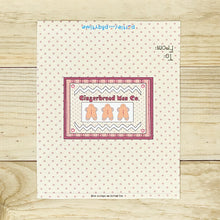 Load image into Gallery viewer, "Gingerbread Man Co." Printable Christmas Candy Bar Wrapper