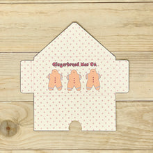 Load image into Gallery viewer, PRINTABLE Christmas Treat Tag "Gingerbread Man" (Printable Christmas Candy Bar Pocket and Gift Idea)