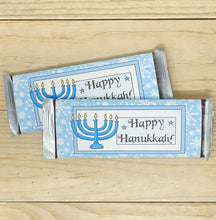 Load image into Gallery viewer, "Hanukkah" Printable Candy Bar Wrapper