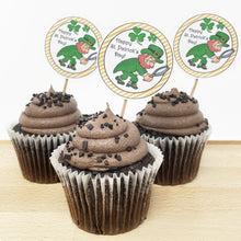 Load image into Gallery viewer, "Happy St. Patrick's Day" Printable St. Patrick's Day Food Label