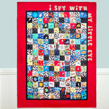 Load image into Gallery viewer, Interactive Kid's Quilt Pattern "I Spy" (Interactive Play Quilt for Kids!)