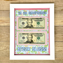 Load image into Gallery viewer, "In an Emergency" Printable Graduation Gift Idea