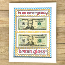 Load image into Gallery viewer, "In an Emergency" Printable Graduation Gift Idea