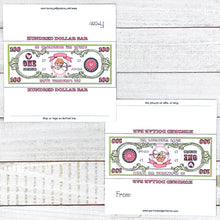 Load image into Gallery viewer, "In Chocolate We Trust" Printable Valentine's Candy Wrapper