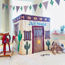 Load image into Gallery viewer, "Jailhouse" Card Table Playhouse Pattern