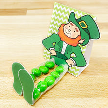 Load image into Gallery viewer, PRINTABLE St Patrick's Day Tag "Leprechaun Legs" (Printable St Patrick's Treat Tag for Kids!)