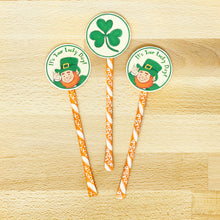 Load image into Gallery viewer, "It's Your Lucky Day" Printable St. Patrick's Day Food Label