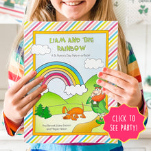 Load image into Gallery viewer, "Liam and the Rainbow" PRINTABLE Party-in-a-Book