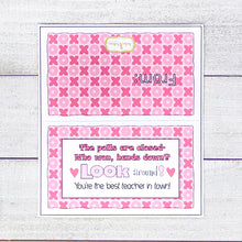 Load image into Gallery viewer, "Look Around!" Printable Valentine's Tag for Teachers