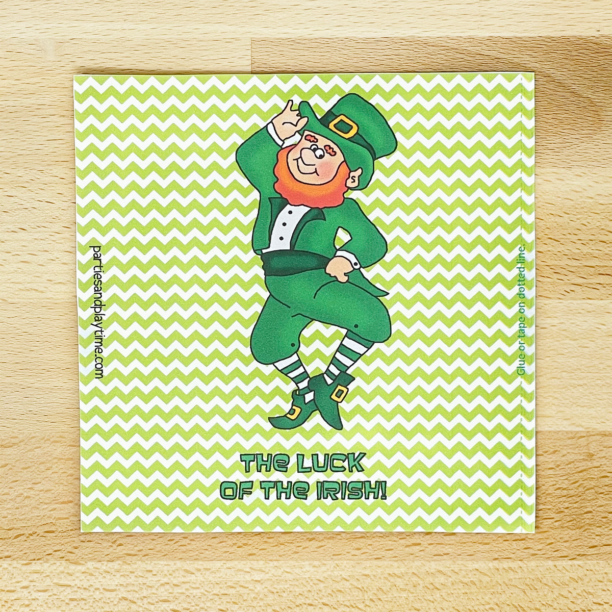 “The Luck of the Irish” Printable St. Patrick's Day Candy Wrapper ...