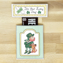 Load image into Gallery viewer, "It's Your Lucky Day" Printable St. Patrick's Day Candy Pocket