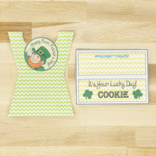 Load image into Gallery viewer, "It's Your Lucky Day" Printable St. Patrick's Day Cookie Pocket
