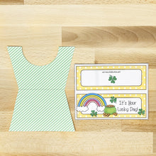 Load image into Gallery viewer, PRINTABLE St Patrick's Day Cookie Pocket "Rainbow" (Printable St Patrick's Treat Holder for Kids!)