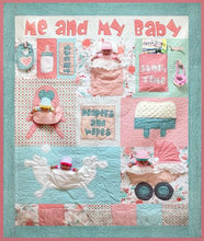 Load image into Gallery viewer, Baby Doll Kid's Quilt Pattern "Me and My Baby" (Baby Doll Quilt for Little Girls)